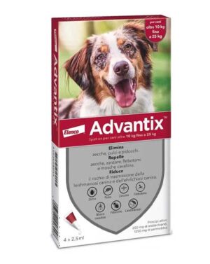 Advantix SpotOn cani 10-25kg [6pz]